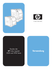 HP Color LaserJet 3700dn Benutzerhandbuch