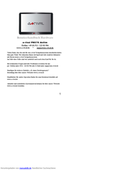 A-Rival PNC70 Active Benutzerhandbuch