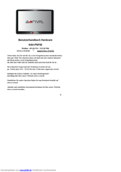 A-Rival NAV-PNF50 Benutzerhandbuch