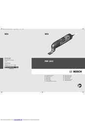 Bosch PMF 190 E Originalbetriebsanleitung