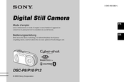 Sony P10 Bedienungsanleitung