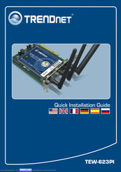 TRENDnet TEW-623PI Kurzinstallationsanleitung