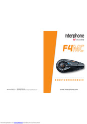 Interphone cellularline F4MC Benutzerhandbuch