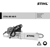 Stihl MS 460 R Gebrauchsanleitung