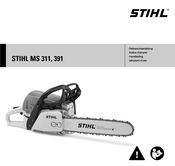 Stihl MS 311 Gebrauchsanleitung