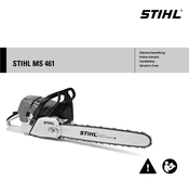 Stihl MS 461 Gebrauchsanleitung