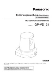 Panasonic GP-VD131 Bedienungsanleitung