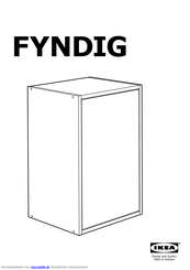 IKEA FYNDIG Montageanleitung