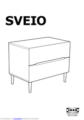 IKEA SVEIO Montageanleitung