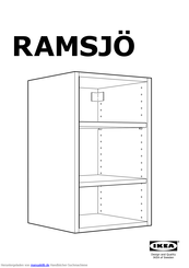 IKEA RAMSJÖ Montageanleitung