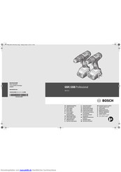 Bosch GSB 18-2-LI Professional Originalbetriebsanleitung