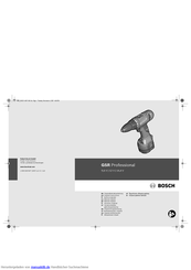 Bosch gsr 9,6 V Professional Originalbetriebsanleitung