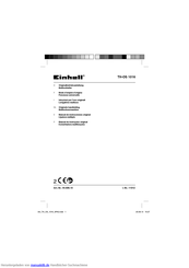 Einhell 44.606.10 Originalbetriebsanleitung