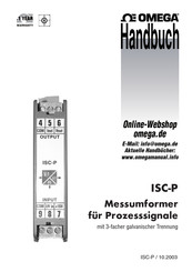 Omega ISC-P Handbuch