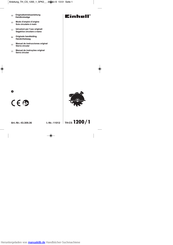 Einhell 43.309.36 Originalbetriebsanleitung