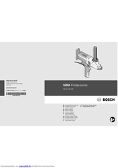 Bosch GBM 23-2 E Professional Originalbetriebsanleitung