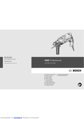 Bosch gsb 22-2 re Professional Originalbetriebsanleitung