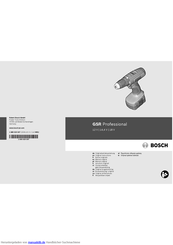 Bosch GSR 14,4 V Professional Originalbetriebsanleitung