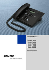 Siemens optiPoint 150 S Bedienungsanleitung