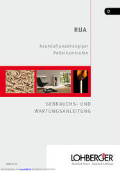 Lohberger RUA Gebrauchs- Und Wartungsanleitung