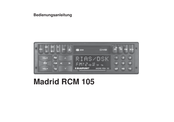 Blaupunkt Madrid RCM 105 Bedienungsanleitung