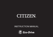 Citizen Eco-Drive F150 Bedienungsanleitung