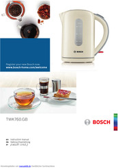 Bosch TWK760.GB Gebrauchsanleitung