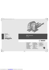 Bosch GST 90 E Professional Originalbetriebsanleitung