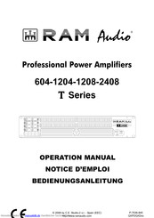 RAM Audio 2408 Bedienungsanleitung