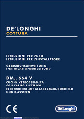 DèLonghi COTTURA DM.. 664 V series Gebrauchsanweisung