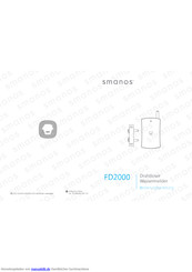 Smanos FD2000 Bedienungsanleitung