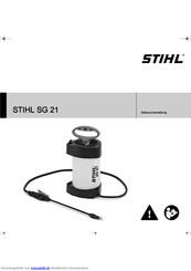 Stihl SG 21 Gebrauchsanleitung