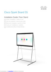 Cisco Spark Board 55 Installationshandbuch