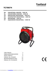 Toolland TC78074 Bedienungsanleitung