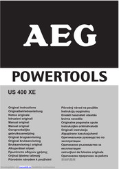 AEG Powertools US 400 XE Originalbetriebsanleitung