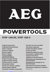 AEG Powertools STEP 1200 X Originalbetriebsanleitung