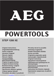 AEG Powertools STEP 1200 XE Originalbetriebsanleitung