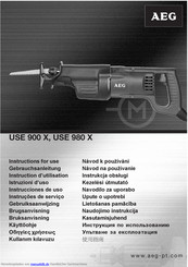 AEG USE 980 X Gebrauchsanleitung