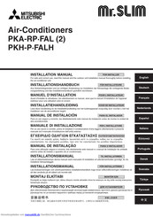Mitsubishi Electric PKA-RP-FAL Installationshandbuch
