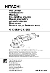 Hitachi Koki G 12SE2 Bedienungsanleitung