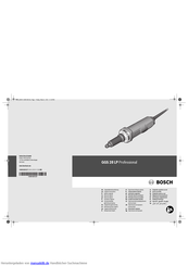 Bosch GGS 28 LP Professional Originalbetriebsanleitung