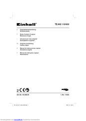 Einhell 44.308.55 Originalbetriebsanleitung