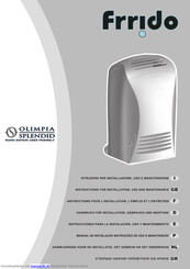 Olimpia Splendid Frrido Installation, Betrieb Und Wartung