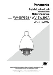 Panasonic WV-SW397 Installationshandbuch