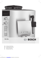 Bosch TES503F1DE Gebrauchsanleitung