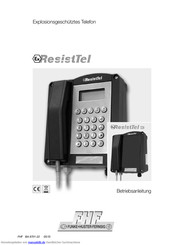 Fhf Ex ResistTel Betriebsanleitung