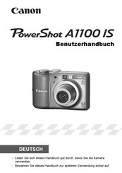 Canon PowerShot A1100 IS Benutzerhandbuch