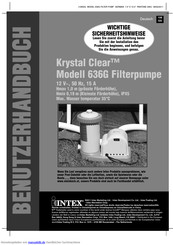 Intex Krystal Clear 636G Handbuch