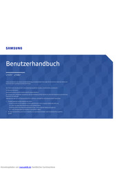 Samsung UH85 Benutzerhandbuch