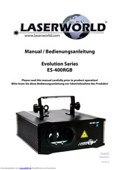 Laserworld Evolution ES-400RGB Bedienungsanleitung